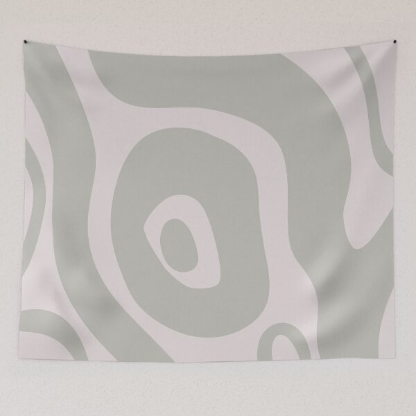 Item preview, Liquid Swirl Abstract Maximalist Pattern Retro Aesthetic Groovy Style Pale Green designed and sold by scorpiolane.