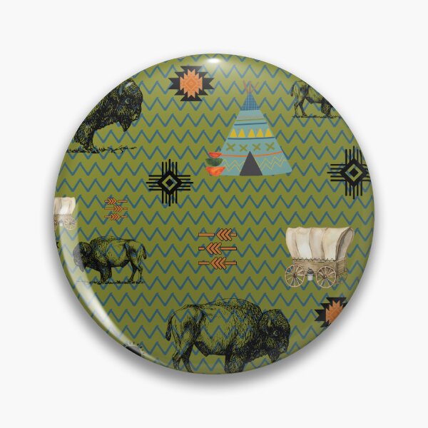 Item preview, Southwestern American Buffalo Design designed and sold by handsoftime2020.