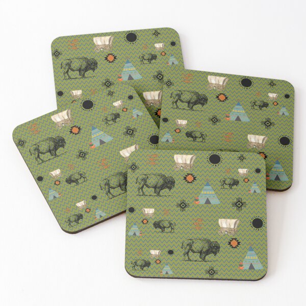 Item preview, Southwestern American Buffalo Design designed and sold by handsoftime2020.