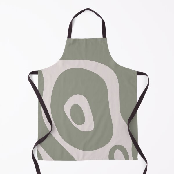 Item preview, Liquid Swirl Abstract Maximalist Pattern Retro Aesthetic Groovy Style Sage Green designed and sold by scorpiolane.