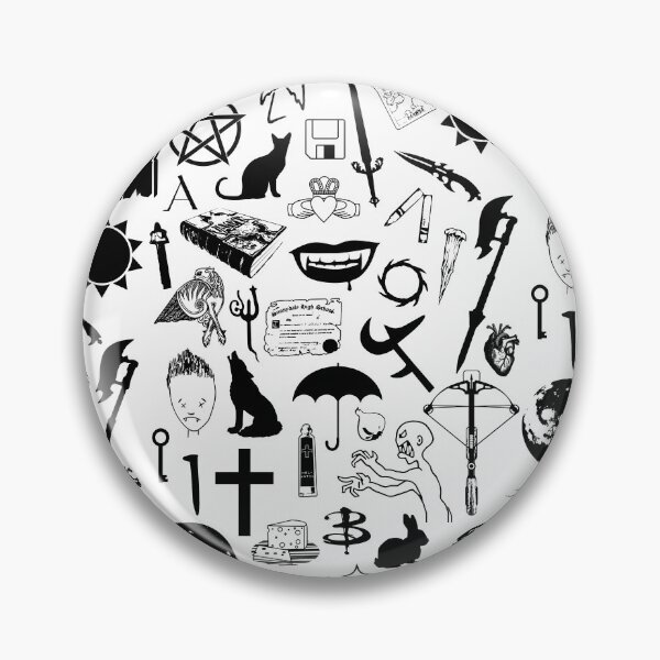 Item preview, Buffy Symbology, Black designed and sold by ArthurPopular®.