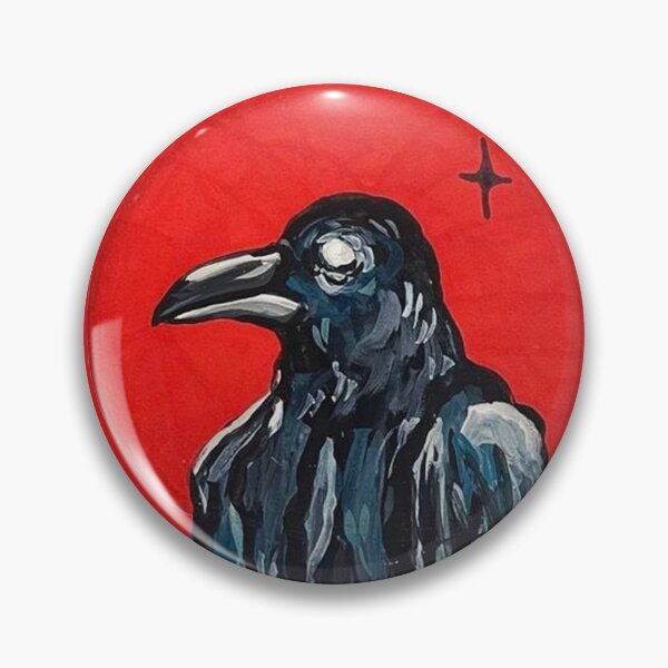 Item preview, Raven, red moon designed and sold by StaudArt.