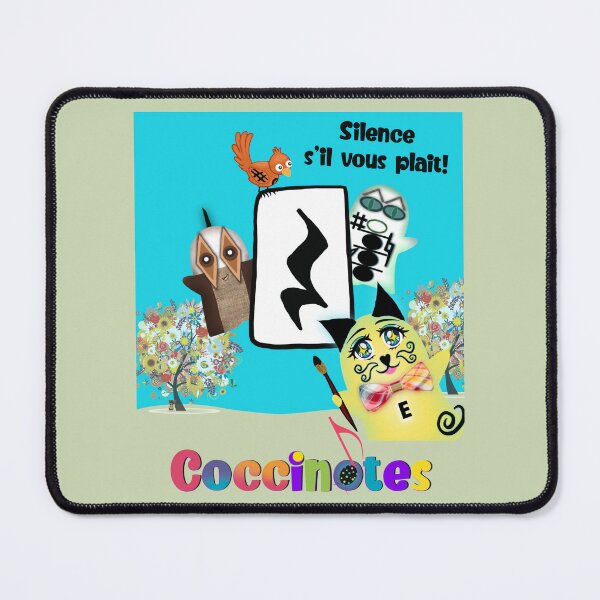 Item preview, Silence s’il vous plait! designed and sold by Coccinotes.