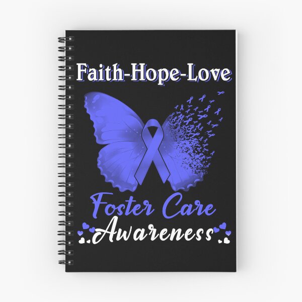 Item preview, Faith Hope Love Butterfly Foster Care Awareness designed and sold by Gillosina.