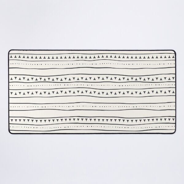 Item preview, Boho off-white horizontal stripe pattern with original hand-drawn lines. Calm pastel orange and off white trendy pattern in minimalistic style. designed and sold by ChrisiMM.