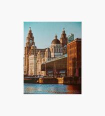 Albert Dock Liverpool Art Board Print