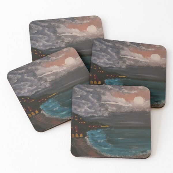 Item preview, Town on the coast designed and sold by Raineylanes.