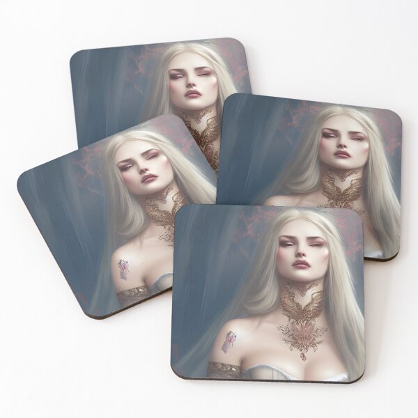 Item preview, Sexy Blonde Vampire Alluring Dark Mistress Beautiful Artwork designed and sold by Eliteijr.