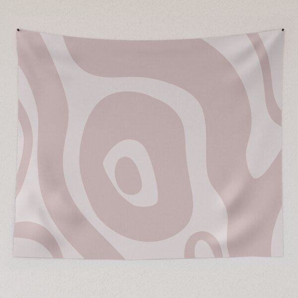 Item preview, Liquid Swirl Abstract Maximalist Pattern Retro Aesthetic Groovy Style Gray Pink designed and sold by scorpiolane.