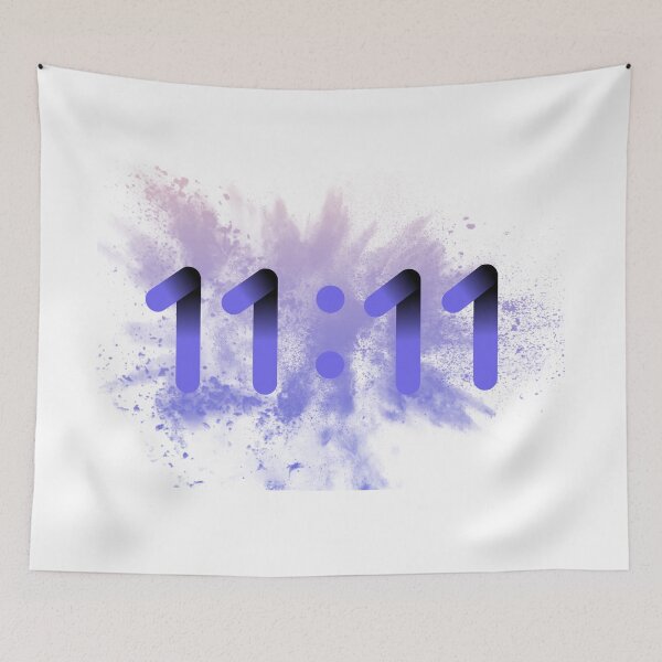 Item preview, Blue Black and Pink 11:11 designed and sold by MzMykol.