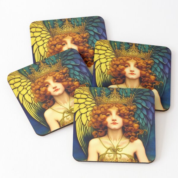 Item preview, Beautiful Angel Queen Original Digital Art Design designed and sold by ChorkiePawPress.