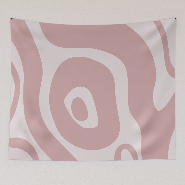 Item preview, Liquid Swirl Abstract Maximalist Pattern Retro Aesthetic Groovy Style Pink designed and sold by scorpiolane.