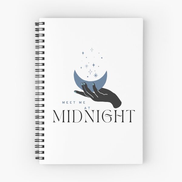 Item preview, meet me at midnight blue minimalist celestial halloween TS10 MIDNIGHTS design designed and sold by cottagecorococo.