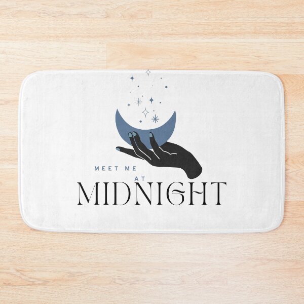 Item preview, meet me at midnight blue minimalist celestial halloween TS10 MIDNIGHTS design designed and sold by cottagecorococo.