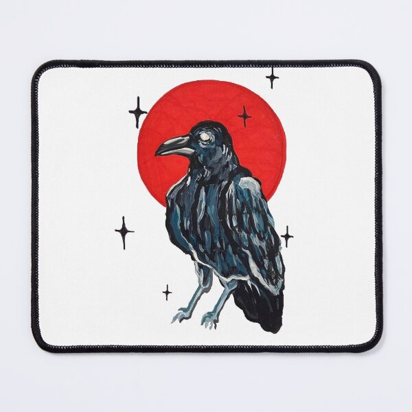 Item preview, Raven, red moon designed and sold by StaudArt.