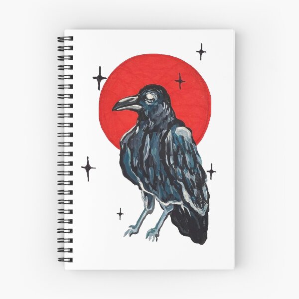 Item preview, Raven, red moon designed and sold by StaudArt.