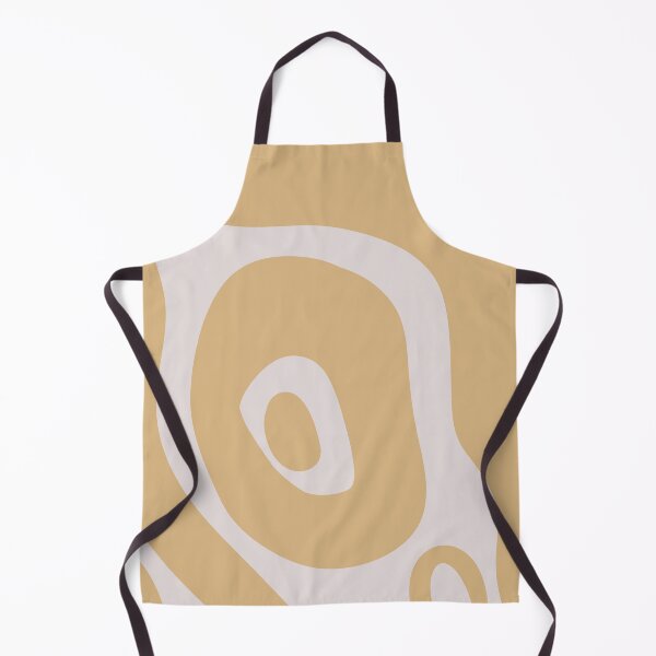 Item preview, Liquid Swirl Abstract Maximalist Pattern Retro Aesthetic Groovy Style Honey Yellow designed and sold by scorpiolane.