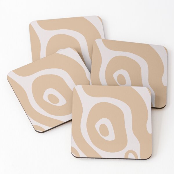 Item preview, Liquid Swirl Abstract Maximalist Pattern Retro Aesthetic Groovy Style Peach Yellow designed and sold by scorpiolane.