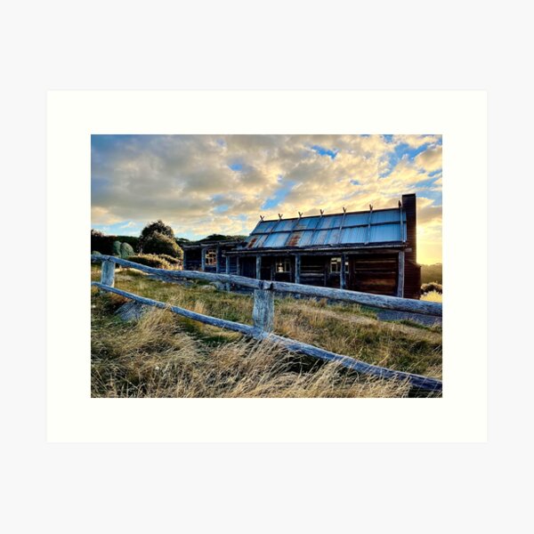 Item preview, Craig Hut Sunset, March 2022 designed and sold by Felicity McLeod.
