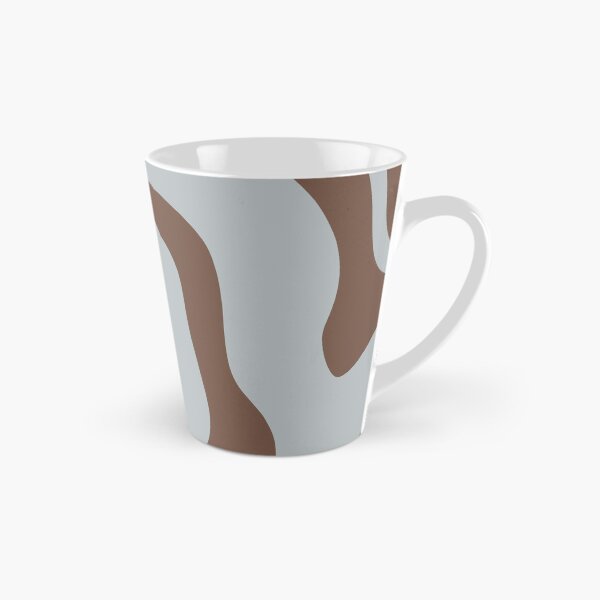 Item preview, Liquid Swirl Abstract Maximalist Pattern Retro Aesthetic Groovy Style Deep Blue & Brown designed and sold by scorpiolane.