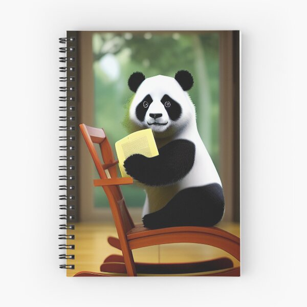 Item preview, Panda bear reading a book designed and sold by zorropriest.