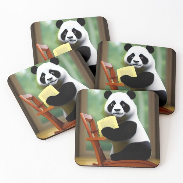 Item preview, Panda bear reading a book designed and sold by zorropriest.