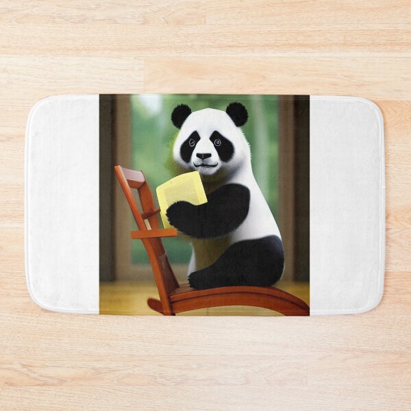 Item preview, Panda bear reading a book designed and sold by zorropriest.