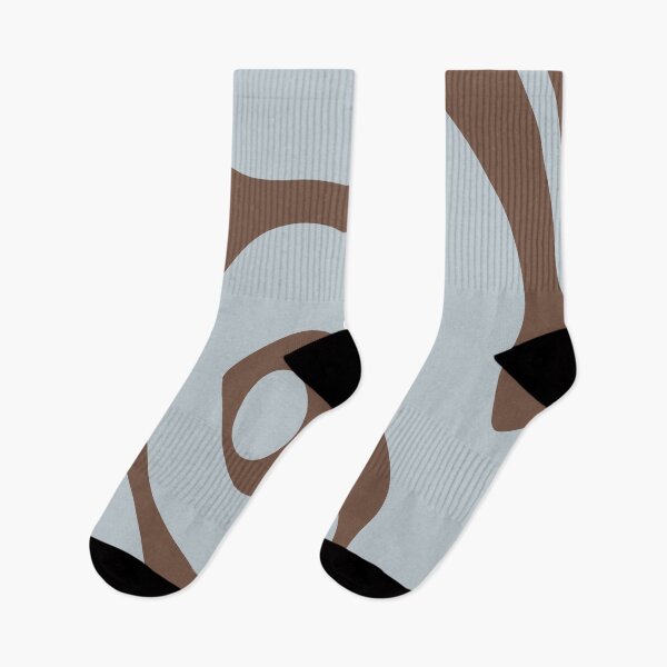 Item preview, Liquid Swirl Abstract Maximalist Pattern Retro Aesthetic Groovy Style Gray Blue & Brown designed and sold by scorpiolane.