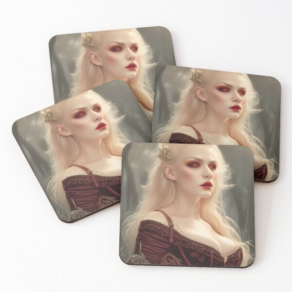 Item preview, Gorgeous Blonde Vampire Alluring Dark Mistress Beautiful Artwork designed and sold by Eliteijr.
