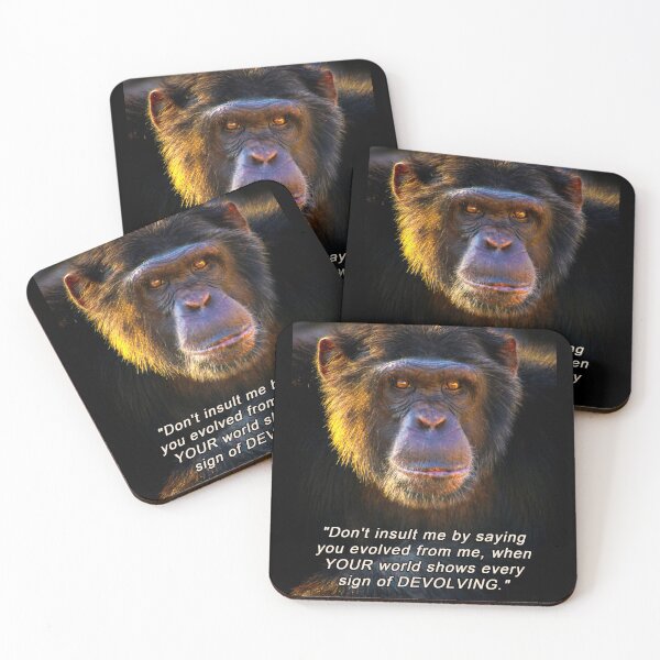 Item preview, ANIMALS #98 - Monkey Insult Parody of Evolution designed and sold by DEL-Productions.