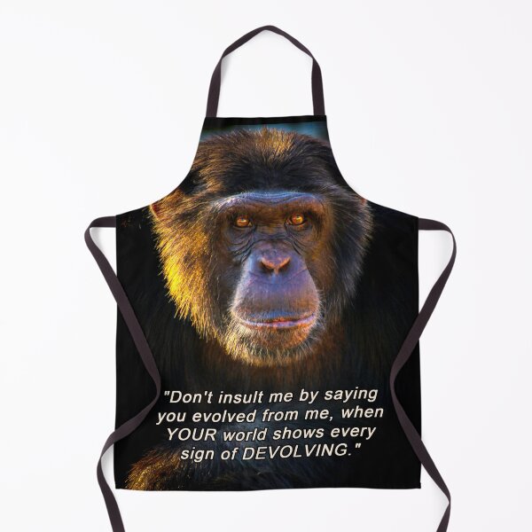 Item preview, ANIMALS #98 - Monkey Insult Parody of Evolution designed and sold by DEL-Productions.