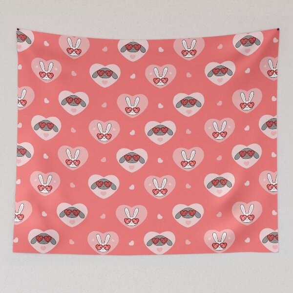 Item preview, Bunny with Love Glasses designed and sold by Cutieful Critters.
