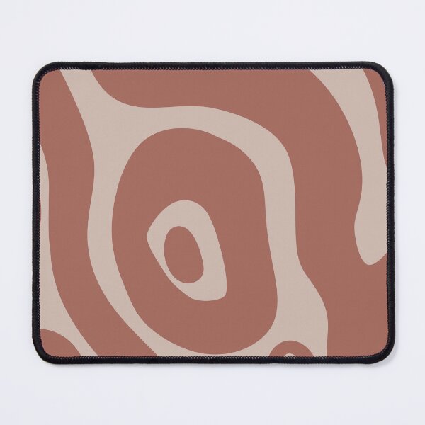 Item preview, Liquid Swirl Abstract Maximalist Pattern Retro Aesthetic Groovy Style Light & Dark Muted Orange designed and sold by scorpiolane.