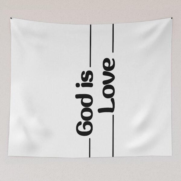 Item preview, God Is Love  designed and sold by bible-prints.