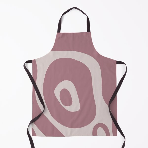 Item preview, Liquid Swirl Abstract Maximalist Pattern Retro Aesthetic Groovy Style Light & Dark Muted Pink designed and sold by scorpiolane.
