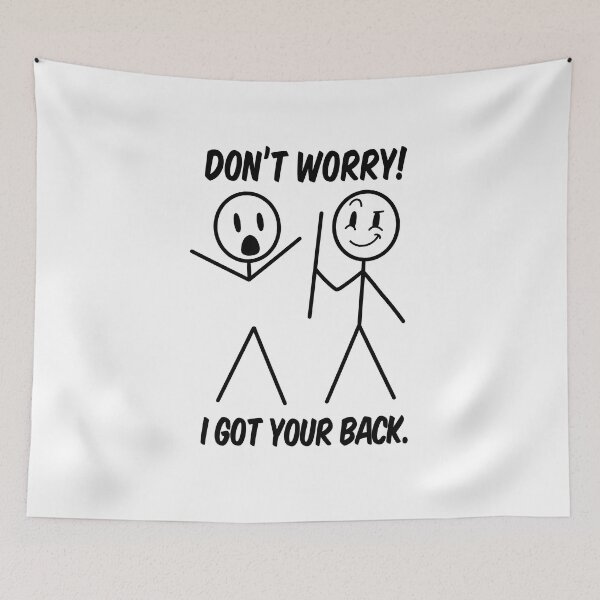 Item preview, Don't Worry! I Got Your Back designed and sold by bennetthuskers.