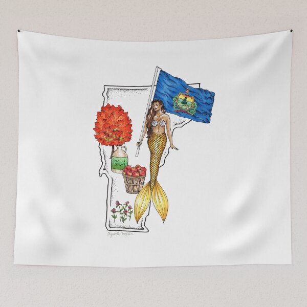 Item preview, Vermont Mermaid designed and sold by Elizabeth Weglein.