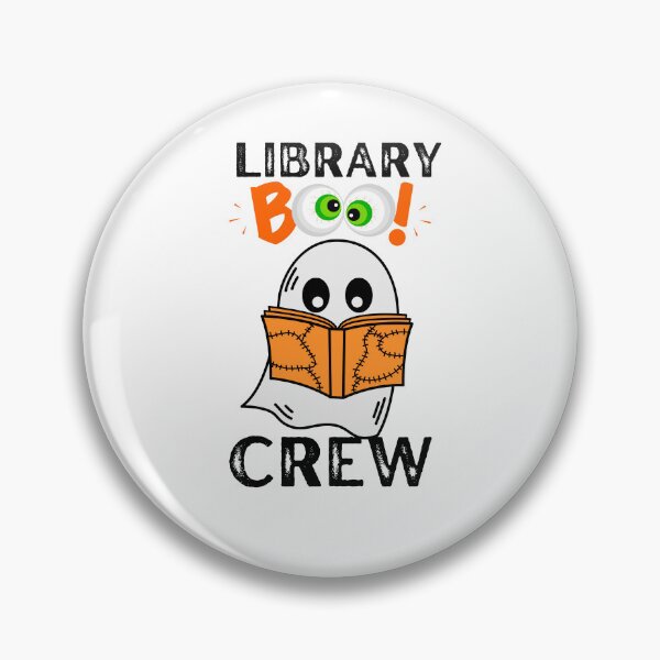 Item preview, Library Boo Crew Halloween designed and sold by sunlightdesign.