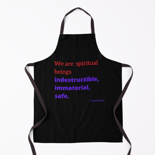 Item preview, 'We are spiritual beings; indestructible, immaterial, safe'- Donna Goddard designed and sold by Rechtop.