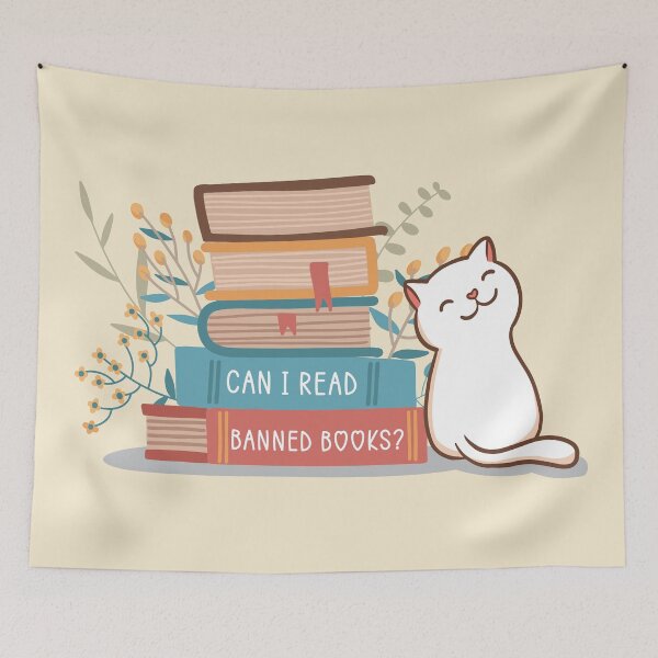Item preview, Can I Read Banned Books? designed and sold by bolimj.