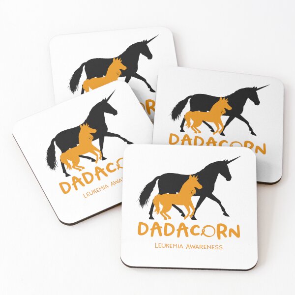 Item preview, Leukemia Awareness Dad Unicorn Dadacorn Support Leukemia Warrior  designed and sold by RunningShop.