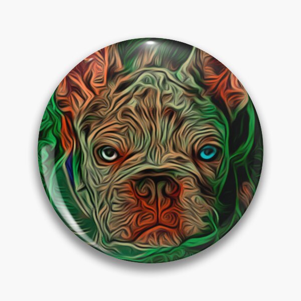 Item preview, Merle French-bulldog With a Blue Eye  designed and sold by MaritzaGoodIdea.