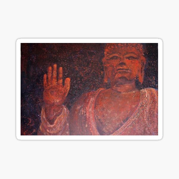 Abhaya- Fearlessness Sticker