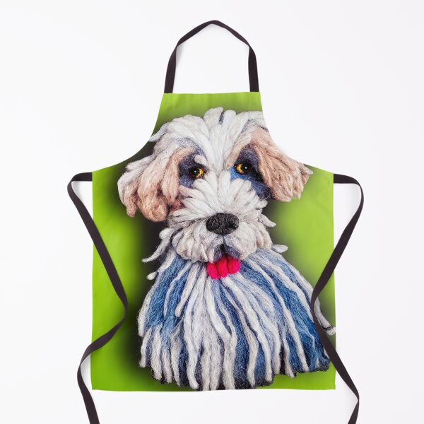 Item preview, Cute Italian Cane da Pastore Bergamasco Shepherd Dog designed and sold by Rocky Mountain Artistry.