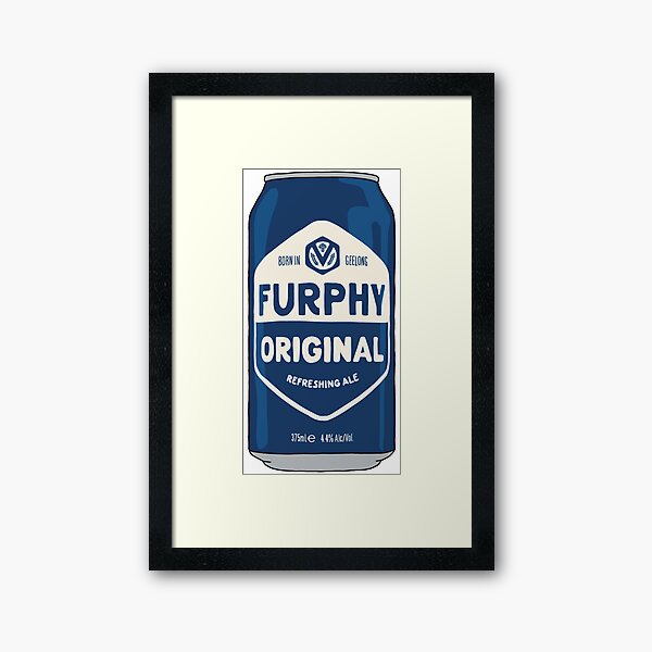 Item preview, Hand-drawn Furphy Original can designed and sold by Brews n Books.