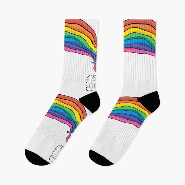 Item preview, Snakebow Snake Rainbow with Cloud Sheep designed and sold by Shirt Blurt.