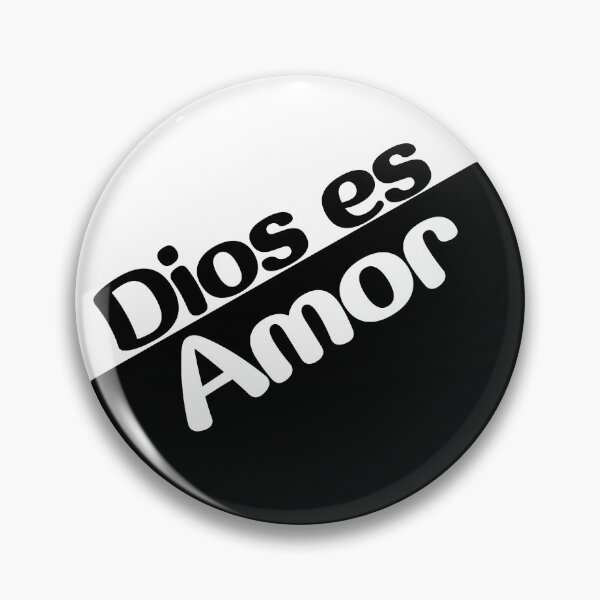 Item preview, God is Love In Spanish Black and White  designed and sold by bible-prints.