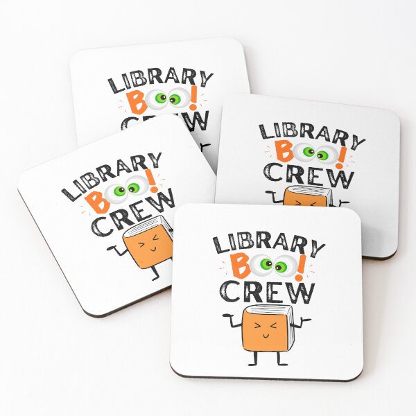 Artikelvorschau,  Bibliothek Boo Crew Halloween entworfen und verkauft von sunlightdesign.