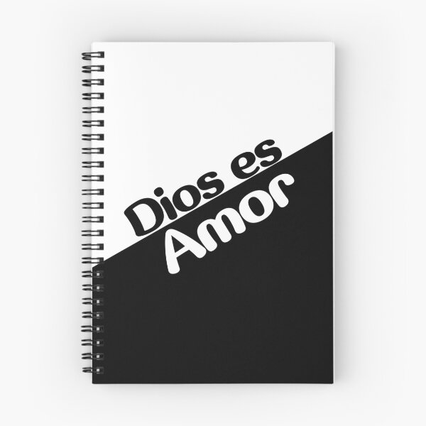 Item preview, God is Love In Spanish Black and White  designed and sold by bible-prints.