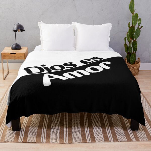 Item preview, God is Love In Spanish Black and White designed and sold by bible-prints.